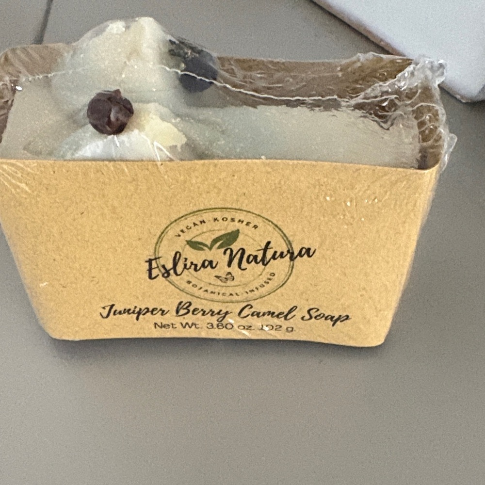 Eslira Natura Juniper Berry Camel Soap 3.60 oz.